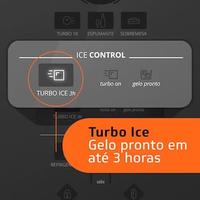 Geladeira Brastemp BRE57AK Frost Free com Turbo Ice Inverse - 443L