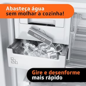 Geladeira Brastemp BRE57AK Frost Free com Turbo Ice Inverse - 443L