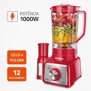 Liquidificador Turbo Inox Mondial L-1200ri 1200w 220v