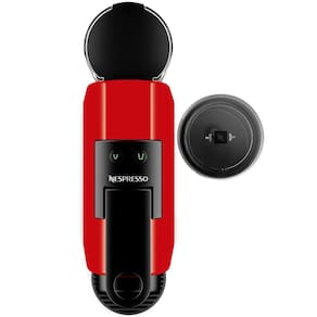 Máquina de Café Nespresso Essenza Mini D30 com Aeroccino e Kit Boas-Vindas - Vermelha