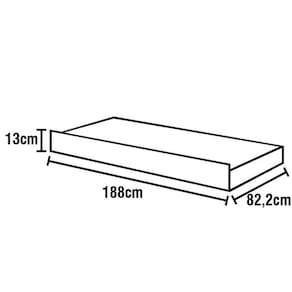 Cama Auxiliar Solteiro Art in Móveis Miami - Montana - 2