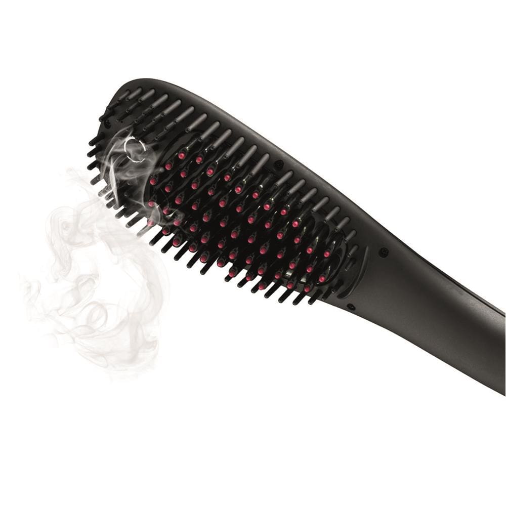 Escova Alisadora Britânia Modelle Steam BEC01 Touraline Íon com Cabo Giratório Vermelha/Preta 230°C - Bivolt - 2