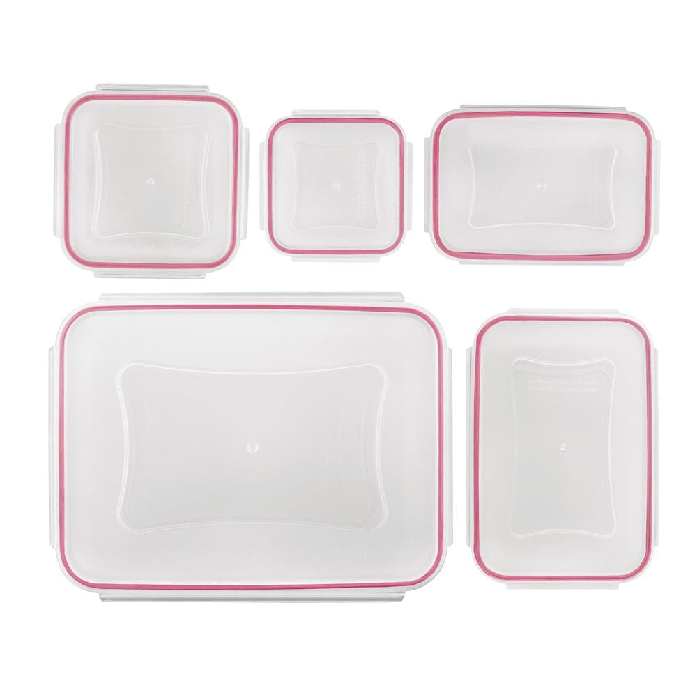 Conjunto de Potes Herméticos Euro Home PLA3604-VM em Plástico – 5 Peças - 2