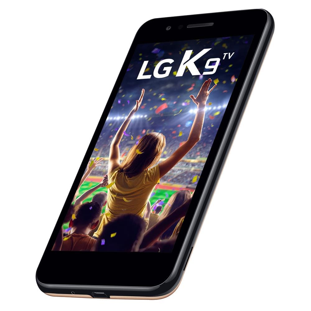 Smartphone LG K9 Dourado 16GB, Android 7.0, Dual Chip, TV Digital, Tela 5.0"HD, Câmera 8MP, Processador Quad Core 1.3 Ghz e 2GB de RAM - LMX210BMW - 3
