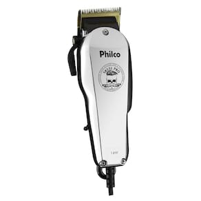 Máquina de Cortar Cabelo Philco PCR05S 6 pentes Prata