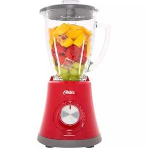 Liquidificador Oster Super Chef RR8 Vermelho com Copo de Vidro 750W e 8 Velocidades