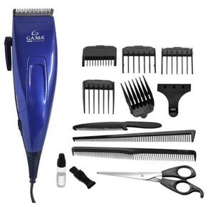 Máquina de Cortar Cabelo GA.MA Italy GM562 5 pentes Azul - 220V - 3