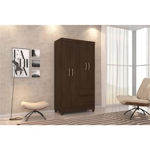 Guarda-Roupa Demóbile Lótus com 4 Portas e 2 Gavetas