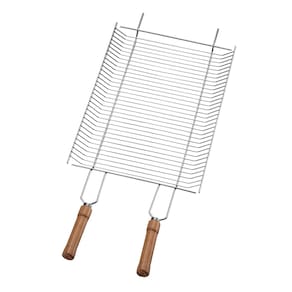 Grelha Simples para Carne Utimil Grande em Aço Cromado - 2