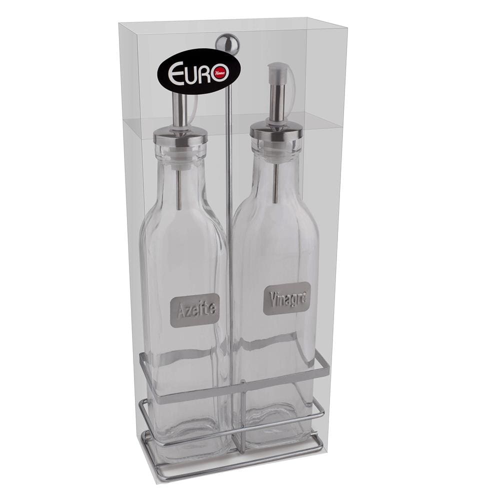 Galheteiro Euro Home Label com Suporte – 2 Peças - 2