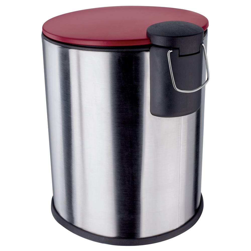 Lixeira Euro Home com Pedal LIX2287-VM em Inox e PP – 5 L - 3