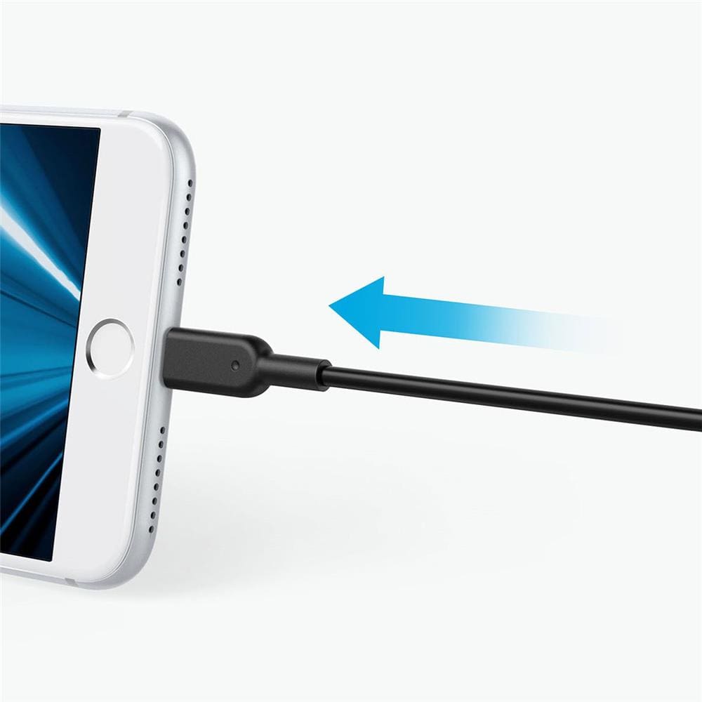 Cabo Anker Powerline II Lightning 1,8 metros - Preto - 3