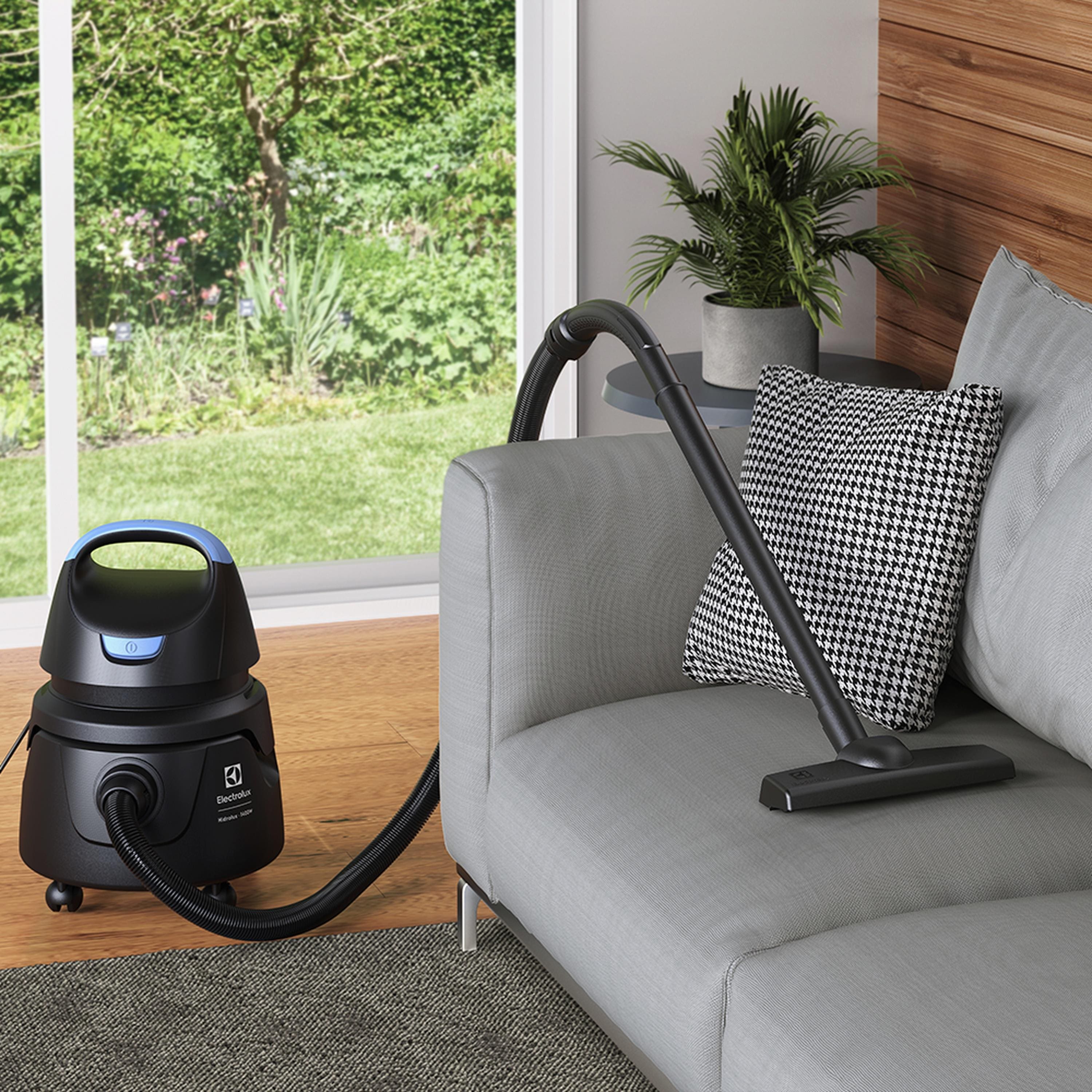 Aspirador de Pó e Água Electrolux Hidrolux AWD01 1400W 5L Função Sopro Preto - 220V - 2