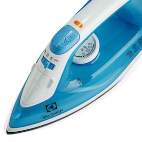Ferro de Passar a Vapor Base Antiaderente com Spray Electrolux Easyline SIE60 Azul