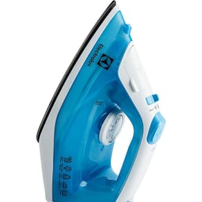 Ferro de Passar a Vapor Base Antiaderente com Spray Electrolux Easyline SIE60 Azul