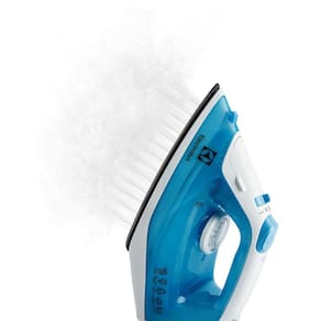 Ferro de Passar a Vapor Base Antiaderente com Spray Electrolux Easyline SIE60 Azul
