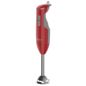 Mixer Oster Versátil Vermelho com Função Turbo, Haste de Aço Inox e 250W - FPSTHB2610R