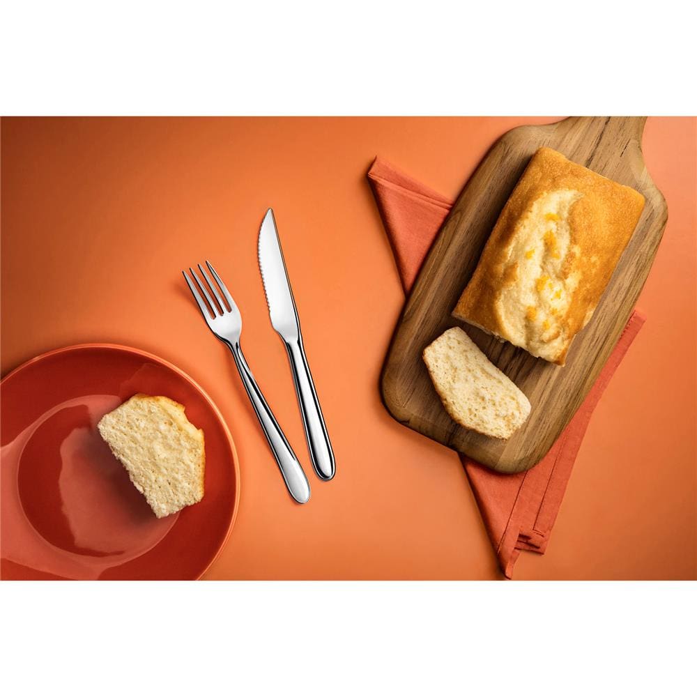 Faqueiro Brinox em Aço Inox Turim – 24 Peças - FAQUEIRO TURIM 24PCS COMPACTO BRINOX - 1