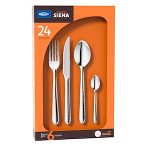 FAQUEIRO SIENA 24 PCS COMPACTO BRINOX