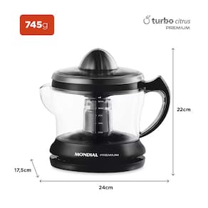 Espremedor de Frutas Mondial Premium E-02 - Preto
