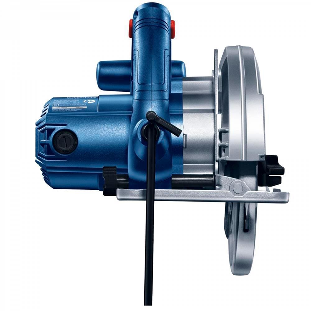 Serra Circular Bosch GKS 150 1.500W com Disco de Serra e Guia Paralelo - 220V - 3