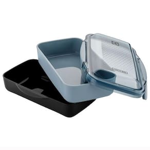 Lunch Box Electrolux em PS e AS – Preta/Cinza