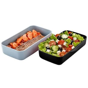 Lunch Box Electrolux em PS e AS – Preta/Cinza