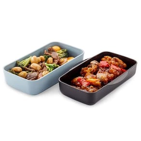 Lunch Box Electrolux em PS e AS – Preta/Cinza