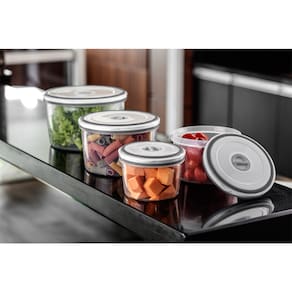 Conjunto de Potes Herméticos Redondos Electrolux em Polipropileno – 4 Peças