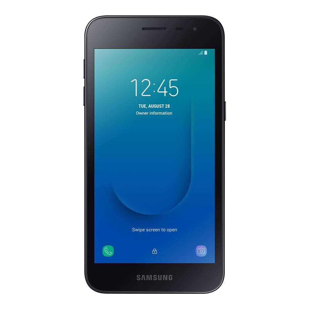 Smartphone Samsung Galaxy J2 Core Preto com 16GB, Tela 5", Câmera Traseira 8MP com Flash LED, Android Go 8.1, Dual chip, 4G, e Processador Quad Core - 1