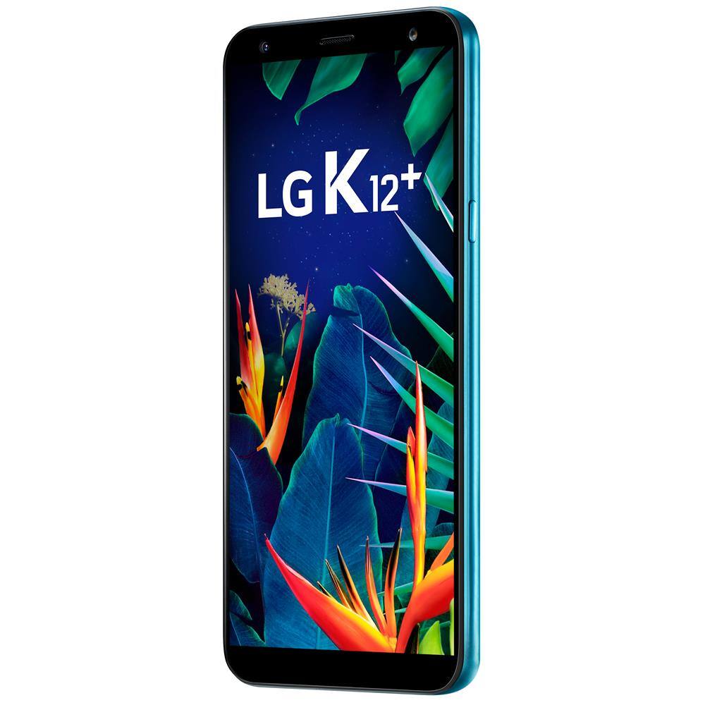 Smartphone LG K12+ Azul 32GB, Tela 5.7", Dual Chip, Câmera Traseira 16MP, Android 8.1, Processador Octa Core e 3GB RAM - 2
