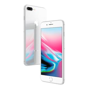 iPhone 8 Apple Plus com 64GB, Tela Retina HD de 5,5”, iOS 12, Dupla Câmera Traseira, Resistente à Água, Wi-Fi, 4G LTE e NFC – Prateado