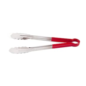 Pegador Universal Brinox Arienzo em Aço Inox e PVC 30,5 cm – Vermelho