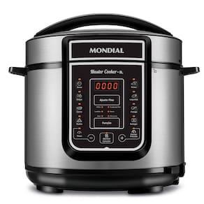 Panela Elétrica de Pressão Mondial Digital Master Cooker PE-38 5L - Preta - 220V