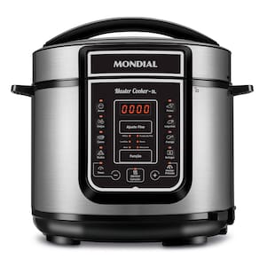 Panela Elétrica de Pressão Mondial Digital Master Cooker PE-38 5L - Preta