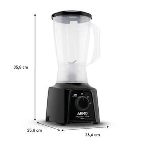 Liquidificador Arno Power Mix LQ10 Preto 550W com 2 Velocidades