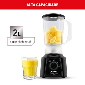Liquidificador Arno Power Mix LQ10 Preto 550W com 2 Velocidades