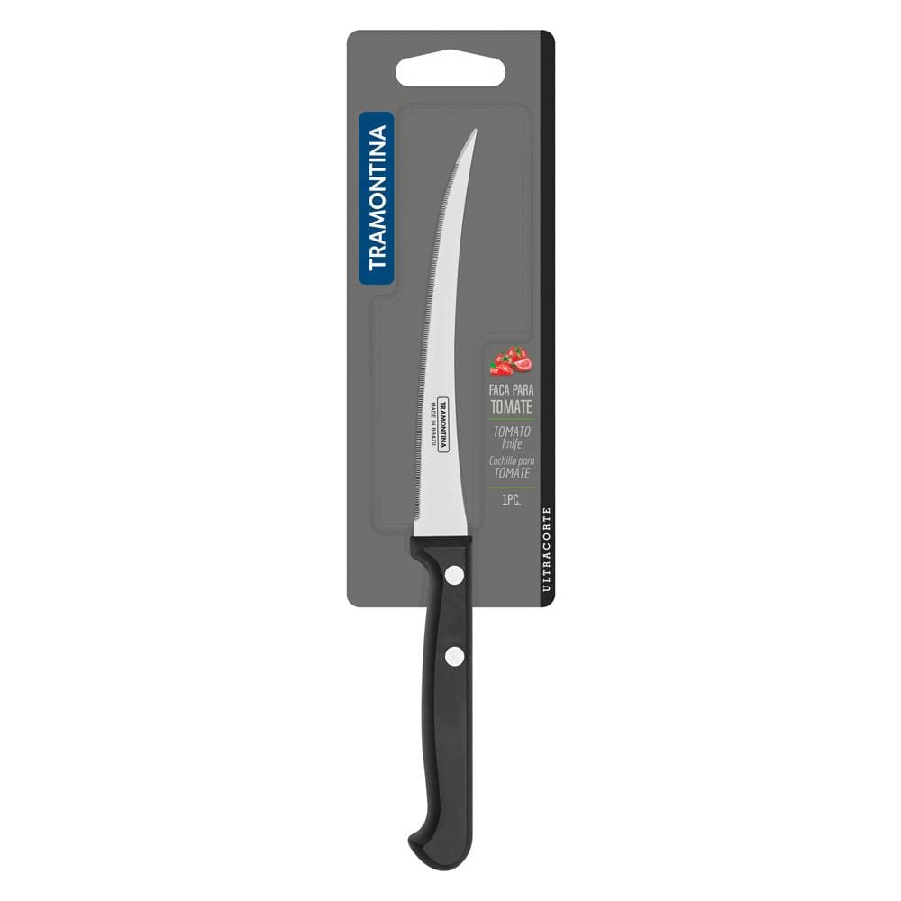 Faca para Tomate Tramontina Ultracorte 5" - FACA TOMATE INOX 5 ULTRACORTE PRE TRAMONTINA - 2