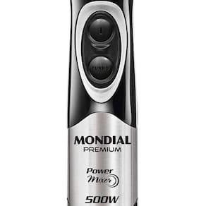 Power Mixer Mondial 2 em 1 Mixer e Processador M-07 - Preto/Inox