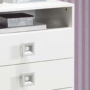 Cômoda Infantil Fritz com 4 Gavetas Teen - Branca - 2