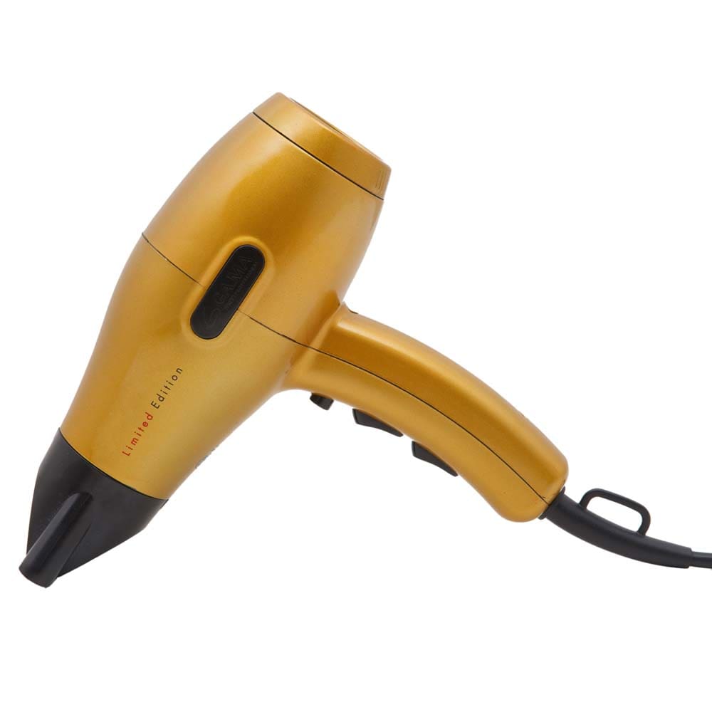 Secador de Cabelos GA.MA Italy Super Compact 3.6 Gold Motor AC Profissional e 4 Temperaturas 1700W – Dourado/Preto - 110V - 2