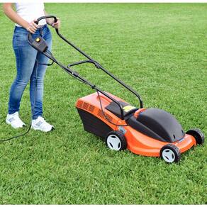 Cortador de Grama Elétrico Tramontina CE35P 1.300W - Laranja e Preto