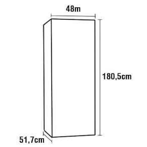 Refrigerador Vertical Gelopar Frost Free GPTU-230 Branco com Controle de Temperatura e Porta com Fechamento Automático - 230 L - 220V - 3