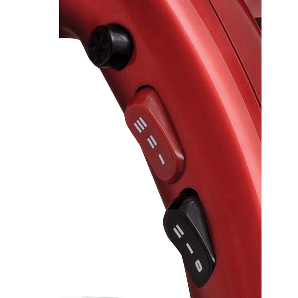 Secador de Cabelos GA.MA Italy Super Compact 3.6 Tourmaline Íon com Infravermelho e 4 Temperaturas 1900W – Vermelho - 110V - 2