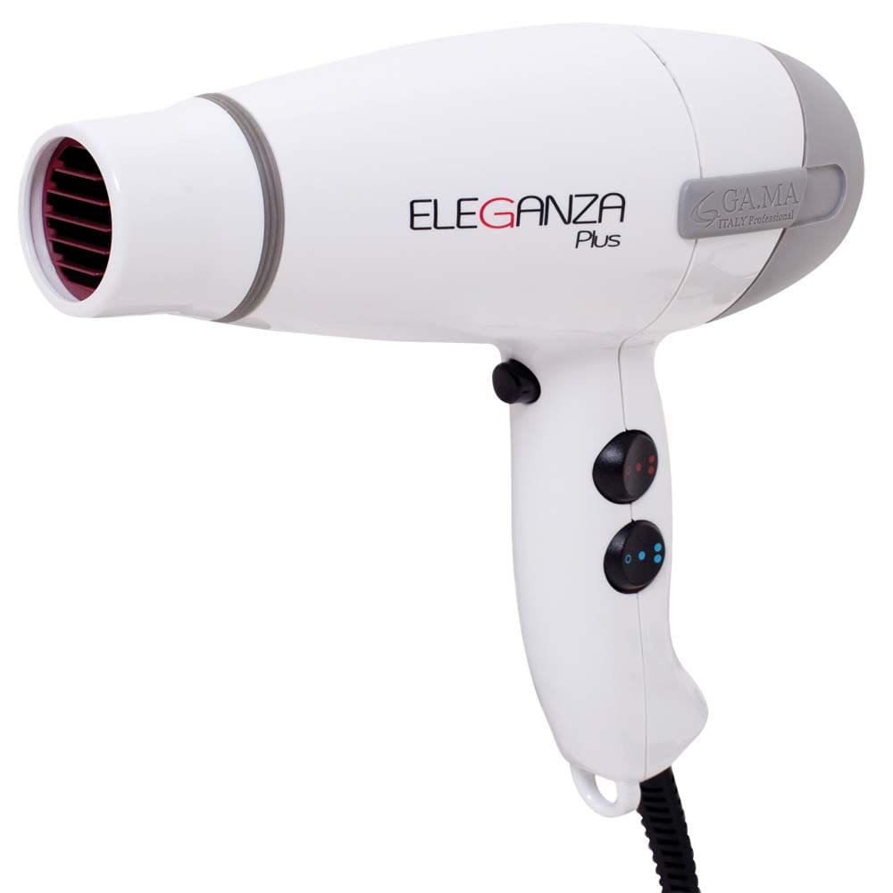 Secador de Cabelos GA.MA Italy Íon Eleganza Plus Motor AC Profissional e 4 Temperaturas 2000W – Branco - 220V - 2