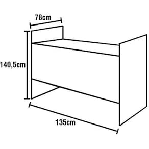 Berço Multimóveis Bombom Padrão Americano - Branco - 2