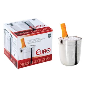 Balde para Gelo Euro Home IN9628 em Inox - 1,5 L