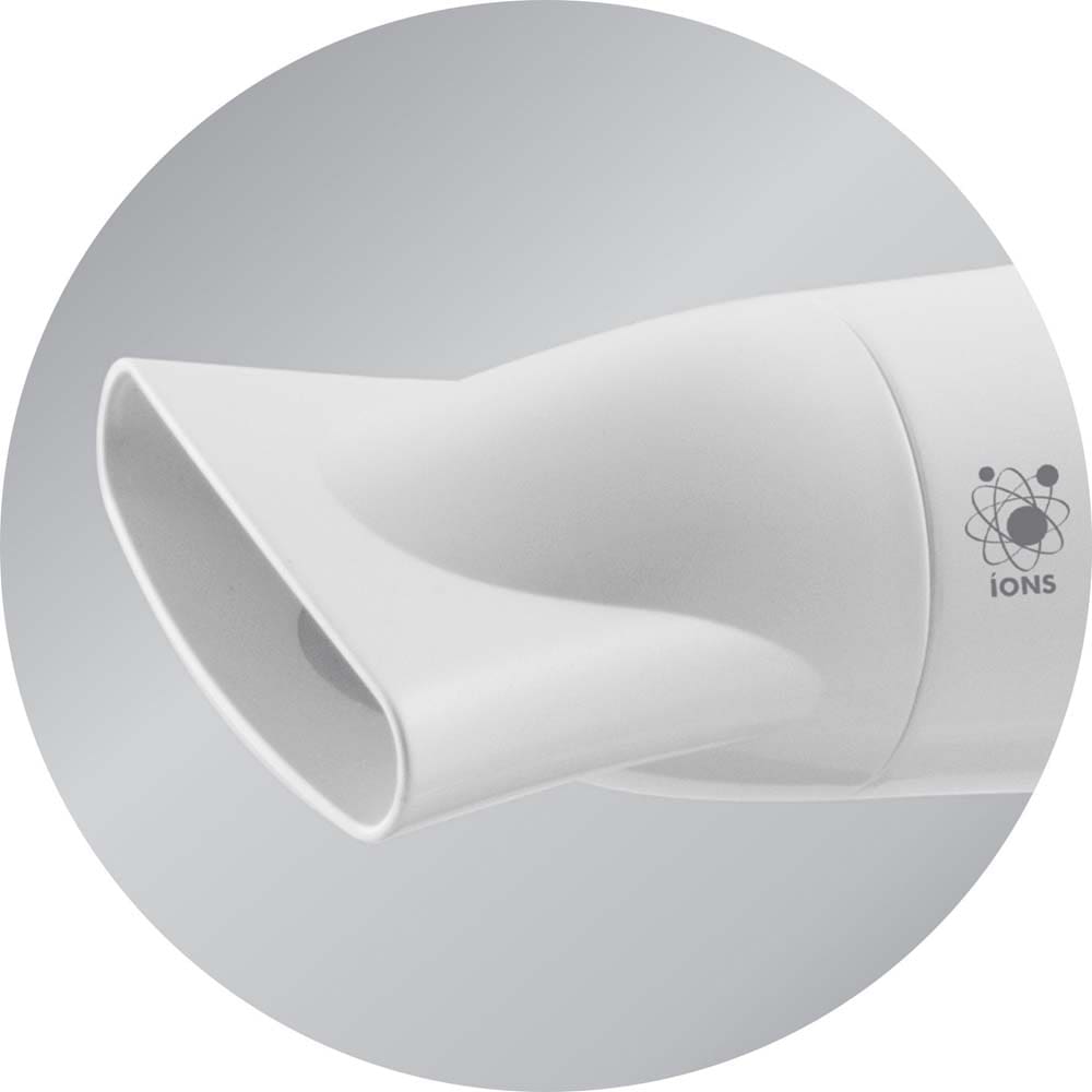 Secador de Cabelos Britânia Beauty Gloss com Emissão de Íons 1800W 110V – Branco Perolado - 1