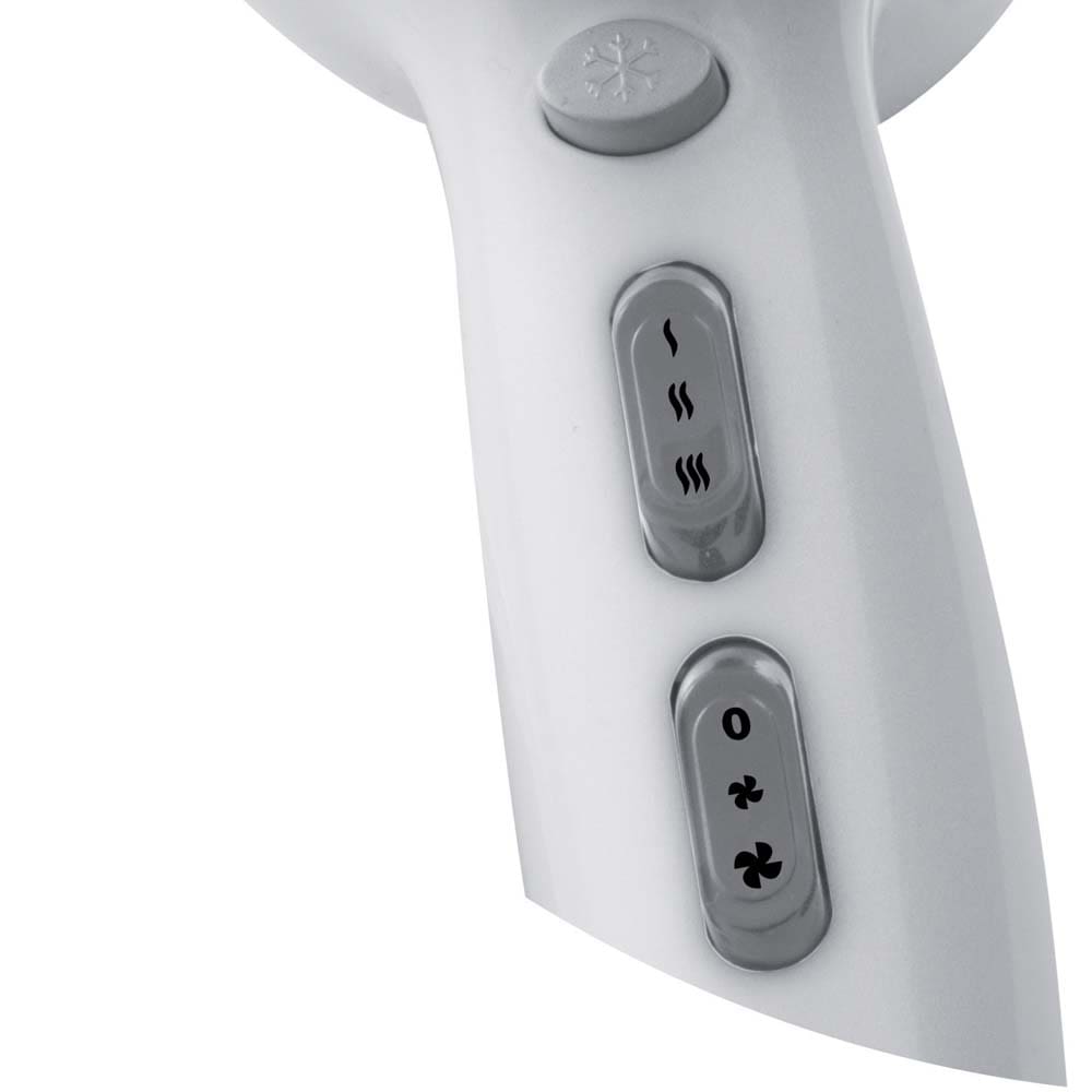 Secador de Cabelos Britânia Beauty Gloss com Emissão de Íons 1800W 110V – Branco Perolado - 2