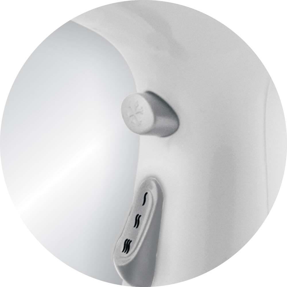 Secador de Cabelos Britânia Beauty Gloss com Emissão de Íons 1800W 110V – Branco Perolado - 3